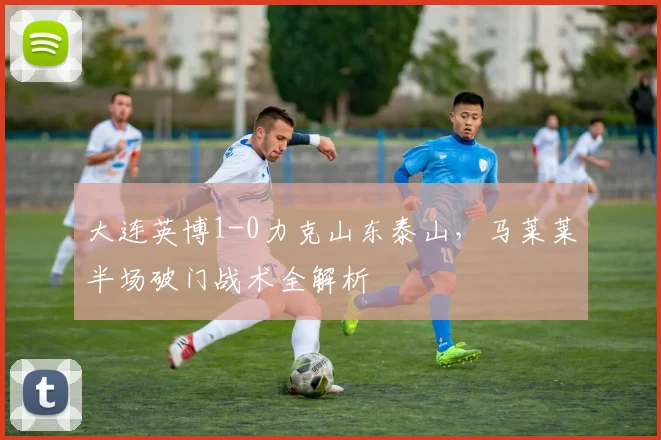 大连英博1-0力克山东泰山，马莱莱半场破门战术全解析